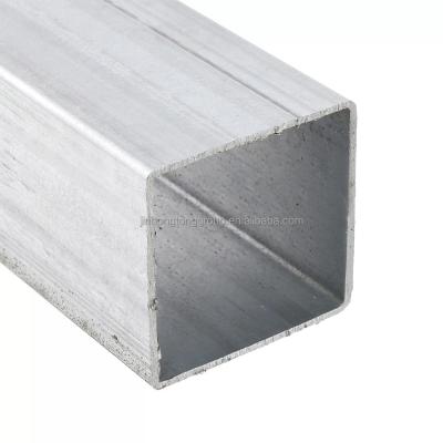 China 30mm 40mm 60mm Q235B Q345 Hollow Welded Galvanized Square Steel Tube Pipe for Construction Structure Hollow Carbon Pipe for sale