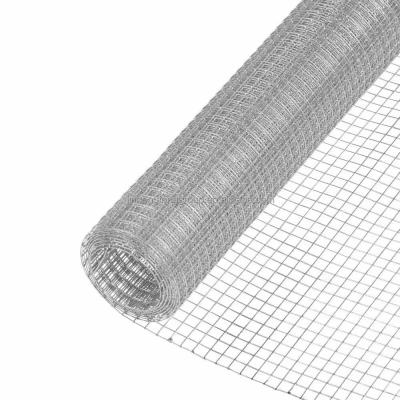 China Plain Weave Welded Galvanized Wire Welded Mesh Construction Metal Welded Mesh Versterkende draden voor het beschermen van hek Direct Te koop