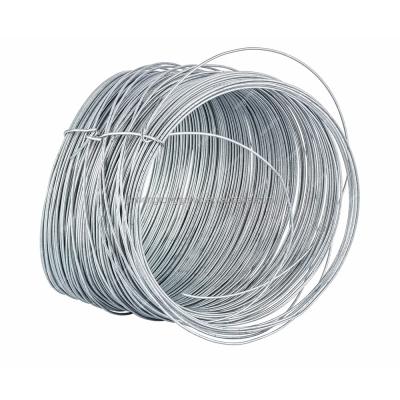 China 12/16/18 Gauge Electro-galvanizado GI Fios de Ligação para Q195 Q235 45 60 65 70 80 82B Aplicações de fio de aço à venda