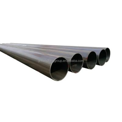 China Good Mill Carbon Steel ERW Black Pipe ASTM A53 Q235 API Certificado Decoiling Oil Pipelines Hidráulicas Corte de tubos comprimento 6,4M à venda