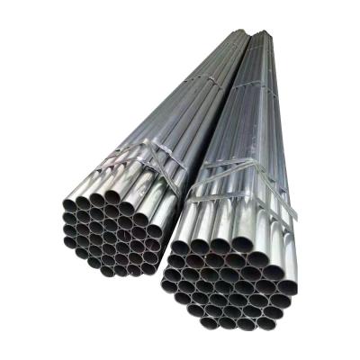 China ERW Technique Gas Pipe ASTM A53 DN100 Iron Steel GI Pipe Galvanized Pipe Welded Round Galvanized Steel Pipe Structural Steel Tube Scaffold for sale