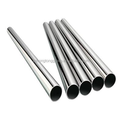 China Food Industry 304 316l Stainless Steel Rounded Tube with Hot Rolled and 18k Gold Plated Color Thickness 0.1mm-8mm for sale