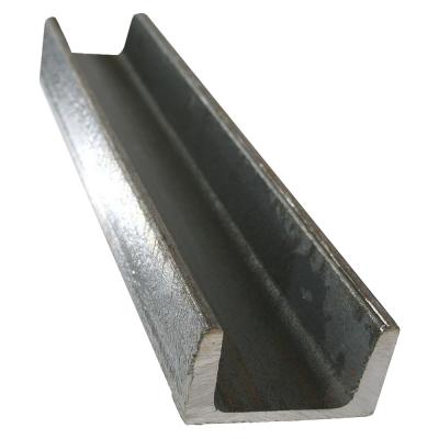 China Galvanized Channel Beam U Beam Q235B SS400 Q345B Carbon Steel Channel Beam Not Perforated for Commercial Buildings for sale