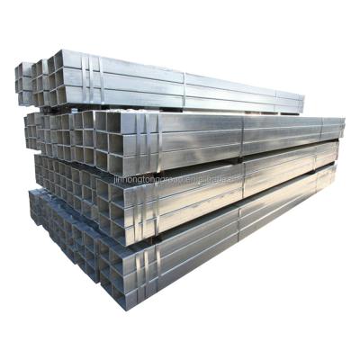 China Tubos quadrados de aço Ms Tubos quadrados de aço 4x4 Peso Tubos metálicos Galvanizados Quadrados Preço por Kg à venda