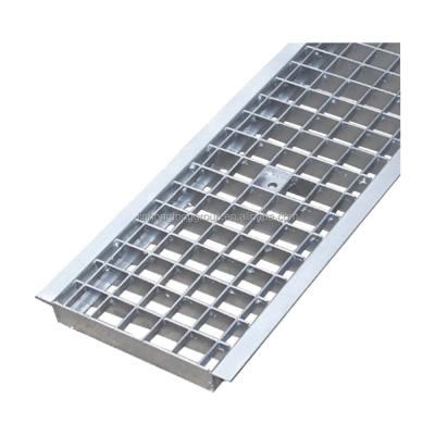 China Fábrica de suministro de acero galvanizado de drenaje grates galvanizado de rejilla de acero galvanizado de remojo para materiales de construcción en venta