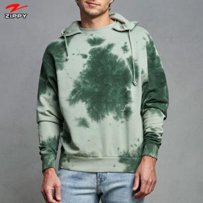 China Wholesale High Quality Breathable Customized Wear And Link Dye T Shirt Hoodies Gym Sports Use Pullover Hoodies Link Dye T Shirt For Men for sale