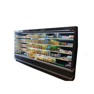 China Single Sided Supermarket Commercial Vegetable Display Refrigerator For Supermarkets for sale