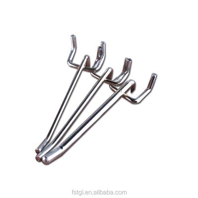 China High Quality Supermarket and Shop Display Stand Metal Pegboard Display Hooks for sale