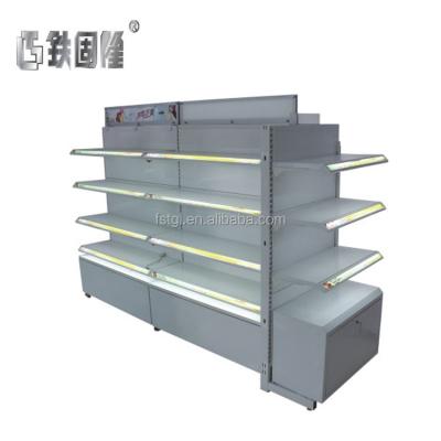 China Fashion Double-Sided Shelves For Store Department Store Shelf Retail Stand Standard Rack Gondola for sale