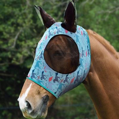 China Outdoor Wholesale Hot Super-Fit Horse Wear Factory Wear Horse Fly Hoods COB Elastic Waist Protection for sale