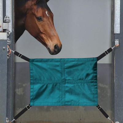 China For Horses Horses Stall Guard With Adjustable Straps And Sturdy Enclosed Spring Hooks Aisle Guard For Horses for sale