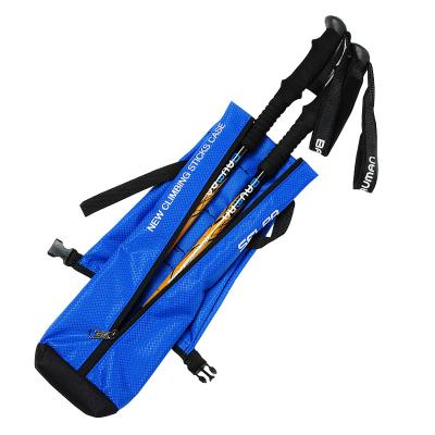 China Lightweight Pole Outdoor Trekking Crutch Pole Storage Bag Folding Walking Bag Hiking Stick Carry Bag for sale