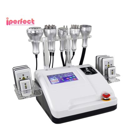 China Weight Loss Best Ultrasonic Slimming Machine Radio Frequency Lipo Body Slimming Device 40k Cavitation System for sale