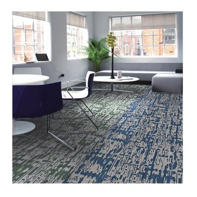 China Stain Resistant High Quality Nylon Printed Carpet Tile For Commercial Office for sale