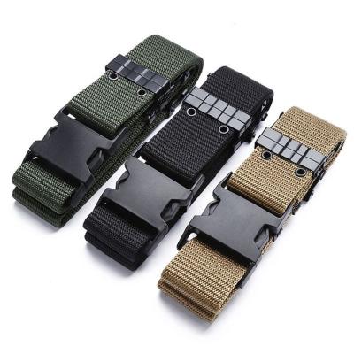 China New Stripe Body Outdoor Sporting Goods Tactical Belt Thickened Woven Belt High Quality Paramountaineering for sale