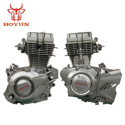 China HOYUN 150 cc air cooled high standard 125 cc Ruilong front slot motorcycle engine motorbike air cooled engine for sale