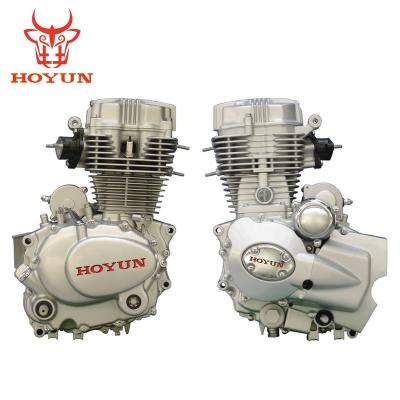 China HOYUN 150 cc Air Cooled High Level 125cc Jinyu Motorcycle Engine Motorcycle Air Cooled Engine for sale