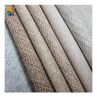 China Fashion Waterproof Polyester Textile Fabric 100% Plain Canvas Fabric For Sofa for sale