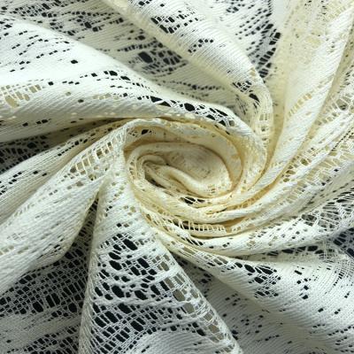 China Wholesale High Quality Tear-Resistant Polyester Korea Lace Curtain Fabric for sale