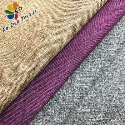 China Waterproof Wholesale Hotel Natural Italian Linen Fabric For Sofa for sale