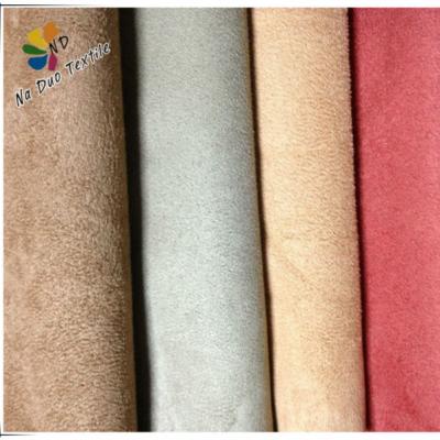 China Antistatic Softness Suede Sofa Fabric / Soft Mattress Fabric for sale