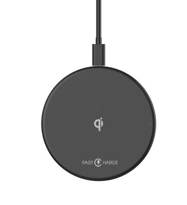 China Ultra Thin QI Phone 10W Fast Wireless Charging Pad / Airpod 7mm Charger For Smart Phones for sale