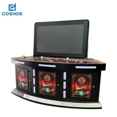 China Legend Of Phoenix 3 Players 43inch Screen IGS Amusement Shooting Fish Chinese Arcade Table Game Machine For Sale for sale