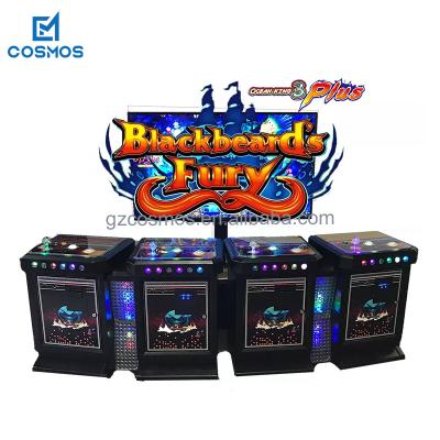 China Amusement Video Software 2 4 8 10 Player Fishing Hunter Skill Board Cabinet Fish Table Game Machine for sale