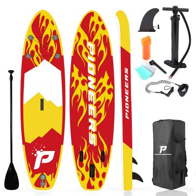 China China Factory Price Drop Unisex Point Stand Up Paddle Board Inflatable SUP For Adventurer Traveling Fishing for sale