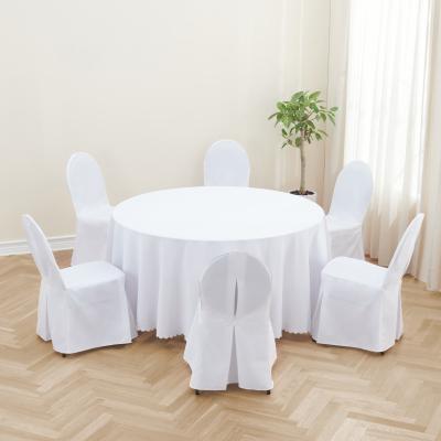 China Wholesale Simple New Design Strength Beige Gold Banquet Chair Folding Cover To Wedding Decoration Spandex Ruffled Polyester for sale