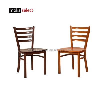 China Contemporary best company for wholesale modern design cheap fast food metal used upholstered restaurant dining furniture table and chair set for sale