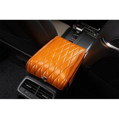 China Hand Plush Front Central Railing Box With High Cushion Inside Car Elbow Lift Cushion Railing Sleeve Car Hand Cushion for sale