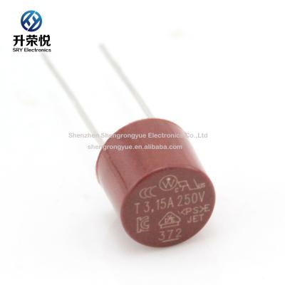 China Power Supply Littelfuse 37213150001 372 TR5 Radial Fuse T3.15A 250V Lead Fuse for sale