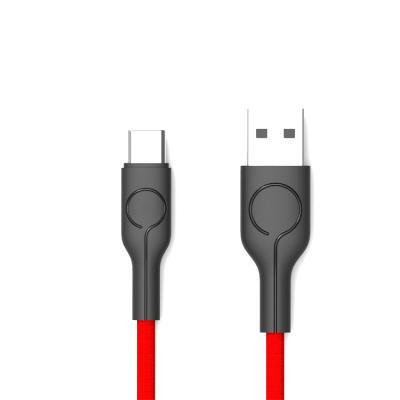 China MP3/MP4 Player USB Type C Cable Fast Charging USB Data Cable With Breathing Light for sale