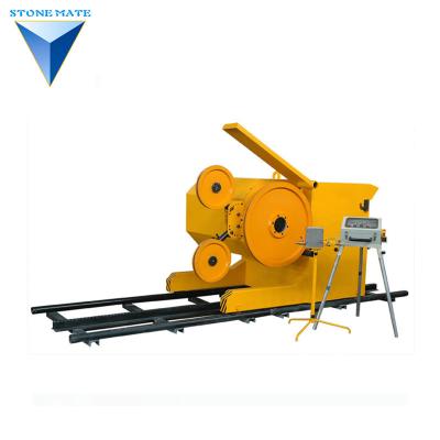 China Marble Stone Granite Quartz Sandstone Wire Saw Machine For Mountain Stone Mining for sale