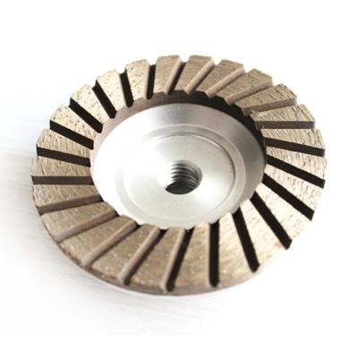 China Cup Diamond Grinding Wheel Granite Concrete Granite / Marble Stone Grinding Wheel for sale