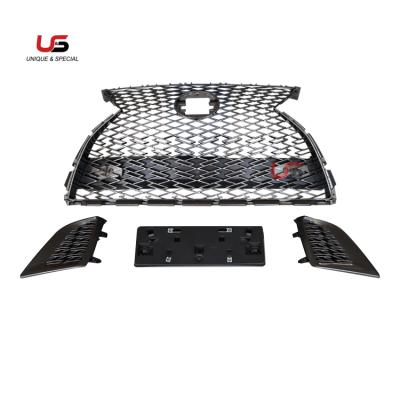 China High Quality PP Facelift Front Grill For 2016 2017 Lexus RX450h 200T Upgrades To Front Bumper Chrome Molding 200T F Sport Grille for sale