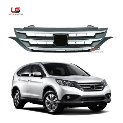 China High Quality Car Plastic Chrome Front Grille For Honda CRV Front Bumper Upper Grill 2012-2014 OEM 71121-T0T-H01 for sale