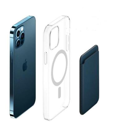 China Shockproof For Iphone 12 Series , Iphone 13 Series High Clear Magnetic Case With Clear Magnetic Case Iphone for sale