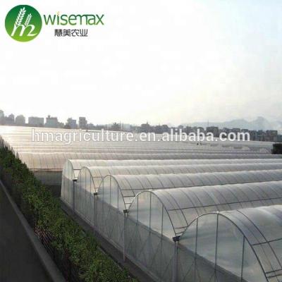 China Waterproof industrial cheap multispan UV plastic greenhouse Philippines for vegetable for sale