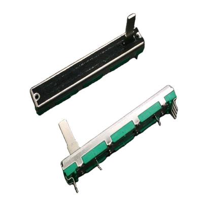 China SC4580GH A10K-15C Plastic Dual Race Slide 6cm 45MM 6 Foot Mixer Fader Potentiometer for sale