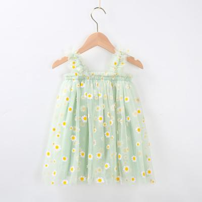 China Wholesale High Quality Summer Multi-colors Kids Girls Dress Baby Dress Washable for sale