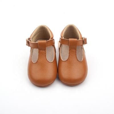 China Baby Flat High Quality T-bar Shoes New Design Stylish Baby Shoes Girl Customized Brands USA Baby Shoes for sale