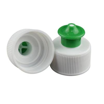 China 24/28 Factory Child Safe Supply Color Matching Plastic Shake Top Cap For Cleaning Bottle for sale