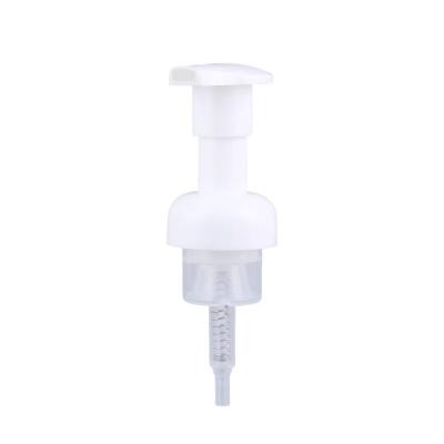 China Eco-friendly press China-made safe for children head cap 40mm plastic foam 0.8cc pump for foam pump bottle for sale