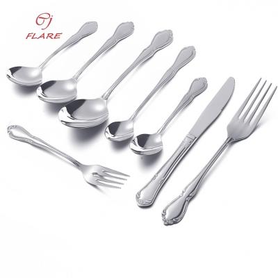 China Viable the Beauty of Reflected Light: Transforming Your Table with Mirror Polished Flatware Sets for sale