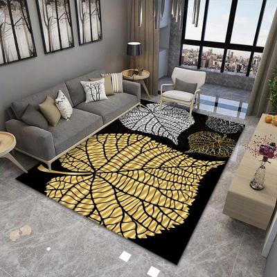 China High quality washable sheet blanket printed carpet 3d polyester rug printing blanket for bedroom capet living room for sale