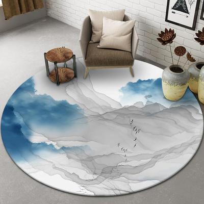 China Washable Bedroom Flooring Blankets Kid Home Cozy Cartoon Carpet Modern Round Rug For Living Room Area Rugs for sale