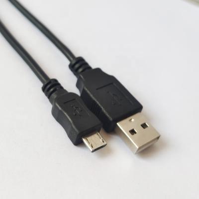 China Micro Cell Phone B Male To A 2C 22AWG AWM 2725 USB Cable for sale