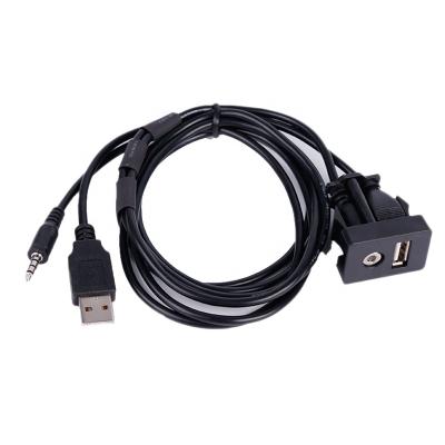 China For Cars Car Dash Mount Accessory USB/Aux Installation Extension Cable For Toyota for sale